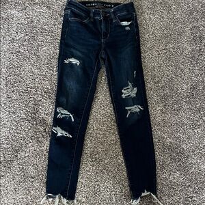 2/$12 American Eagle Next Level Stretch Skinny Jeans Petite Jeans